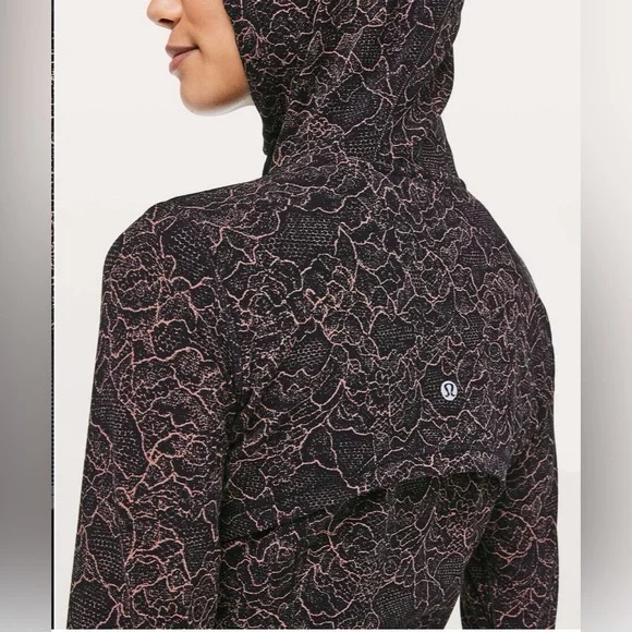 Lululemon Hooded Define Nulu pink/black Jacket - Picture 2 of 8